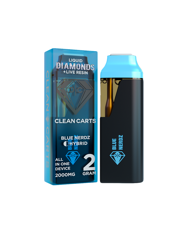 BLUE NERDZ clean carts BLUE NERDZ