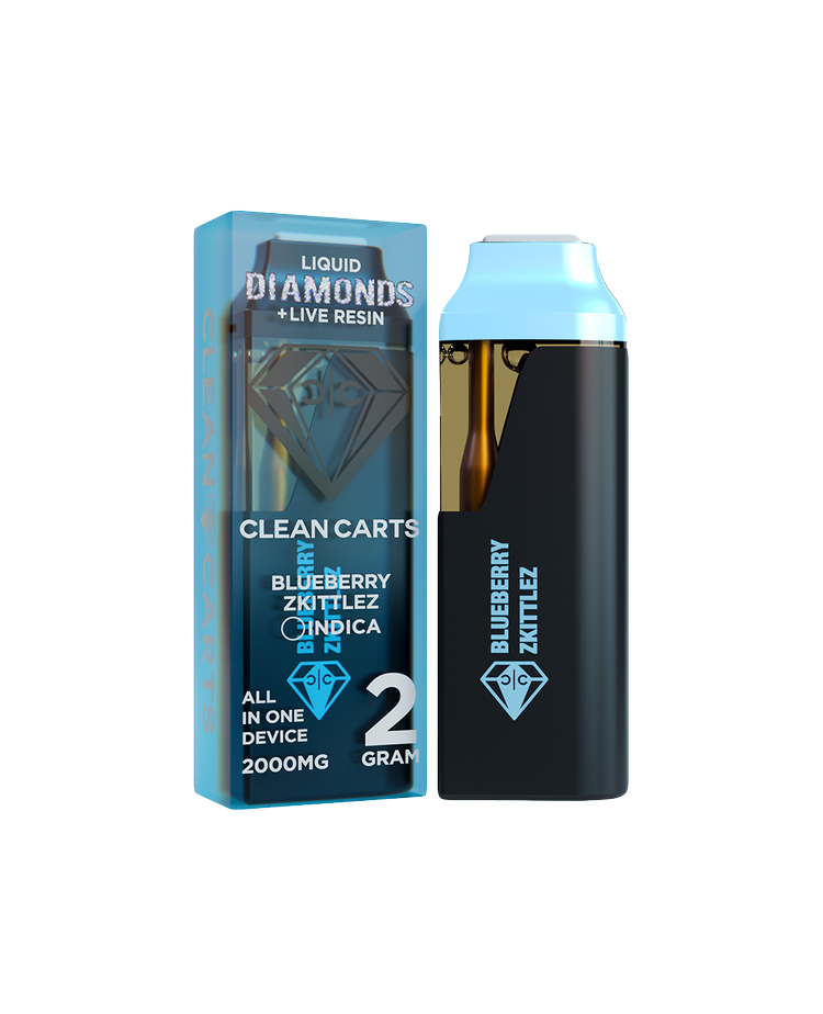 BLUEBERRY clean carts BLUEBERRY ZKITTLEZ