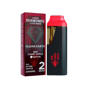 clean carts RED CANDY APPLE