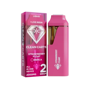 clean carts STRAWBERRY FLOAT